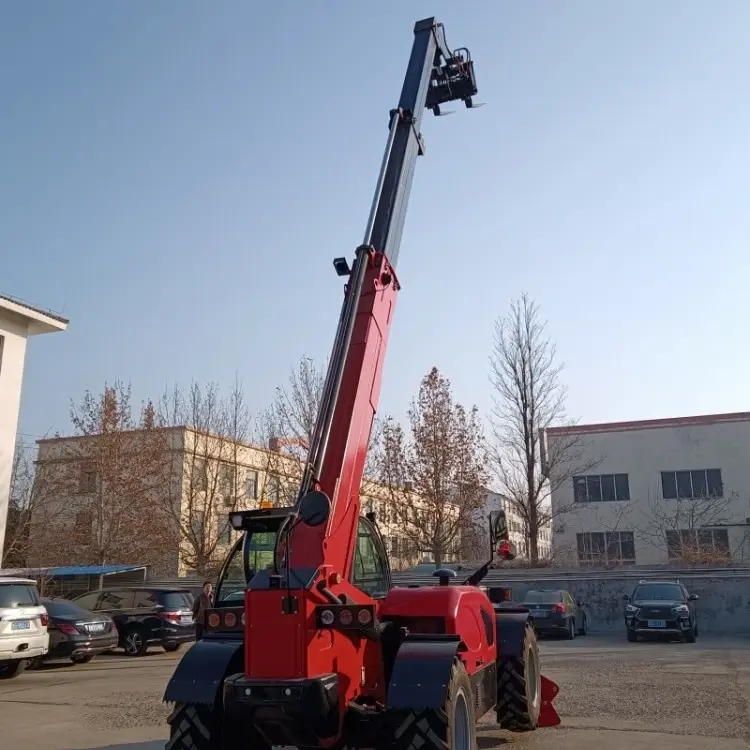 Teleskopstapler mit langem Ausleger